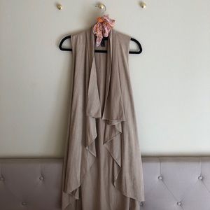 Faux Tan Duster